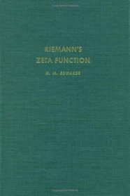 Riemann's Zeta Function (Pure and Applied Mathematics; a Series of Monographs and Textbooks, 58)