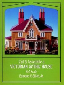Cut  Assemble a Victorian Gothic House