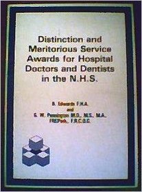 Distinction and Meritorious Service Awards in the National Health Service