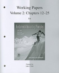 Working Papers (print) Vol 2  for FAP Volume 2 (CH 12-25)