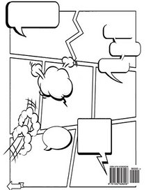 Create Your Own Comic Book: Blank square blocks for creating your story! 150 Pages - 8.5 x 11
