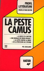 La Peste Camus (French Edition)