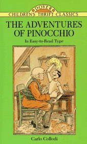 The Adventures of Pinocchio (Dover Children's Thrift Classics)
