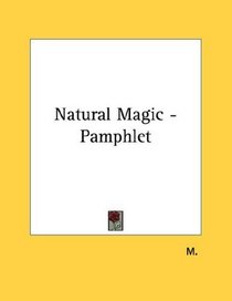 Natural Magic - Pamphlet