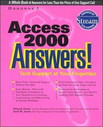 Access 2000 Answers!: Answers (Answers Series)