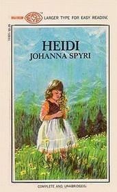 Heidi (Larger Print)