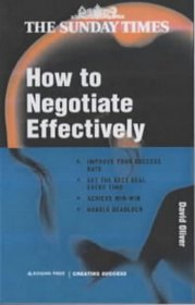 Ht Negotiate Effectively (