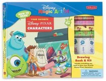 Your Favorite Disney/Pixar Characters Drawing Book & Kit