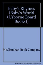 Baby's Rhymes (Baby's World (Usborne Board Books))