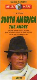 Nelles South America - The Andes Travel Map (Nelles Maps)