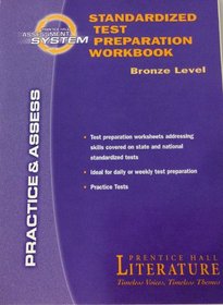 Standardized Test Preparation Handbook: Bronze Level (Prentice Hall Literature: Timeless Voices, Timeless Themes)