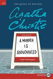 A Murder Is Announced: A Miss Marple Mystery (Miss Marple Mysteries, 4)