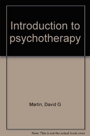 Introduction to psychotherapy