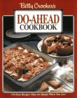 Betty Crocker's Do-Ahead Cookbook