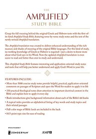 Amplified Study Bible, Hardcover