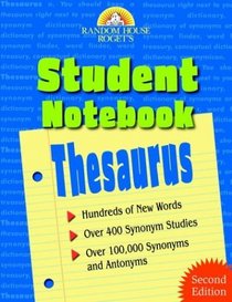 Random House Roget's Student Notebook Thesaurus : Second Edition