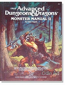 Monster Manual II Handbook AD&D