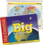 National Geographic Map Essentials Big Book of Maps for Grades 1-3