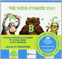 El zoo de los minicuentos en ingles (Spanish Edition)