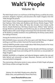 Walt's People: Volume 16: Talking Disney with the Artists Who Knew Him