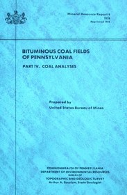 Bituminous coal fields of Pennsylvania?Part IV, Coal analyses
