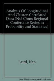 Analysis Of Longitudinal And Cluster-Correlated Data (Nsf-Cbms Regional Conference Series in Probability and Statistics)