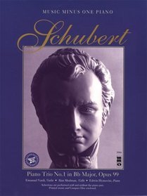 Music Minus One Piano: Schubert Piano Trio in B-flat major, op. 99, D898 (Book & 2 CDs)