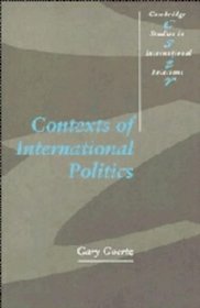 Contexts of International Politics (Cambridge Studies in International Relations)