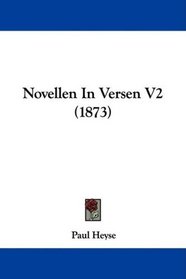 Novellen In Versen V2 (1873) (German Edition)
