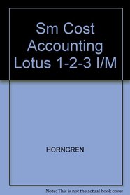 Sm Cost Accounting Lotus 1-2-3 I/M