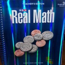 SRA Real Math California Teacher's Edition Grade 3 Volume 1