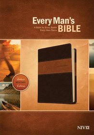 Every Man's Bible NIV: Deluxe Heritage Edition
