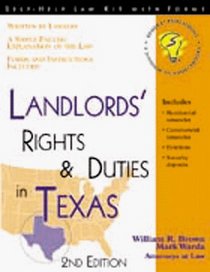 Landlords' Rights & Duties in Texas: With Forms (Legal Survival Guides)