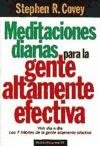 Meditaciones diarias para la gente altamente efectiva