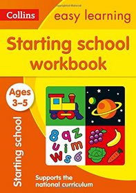 Collins Easy Learning Preschool ? Starting School Workbook Ages 3-5: New Edition