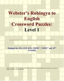 Webster's Rohingya to English Crossword Puzzles: Level 1