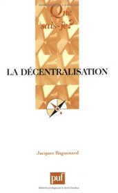 La dcentralisation (French Edition)