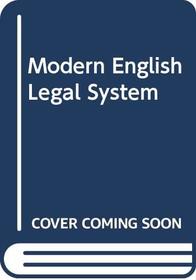 The modern English legal system