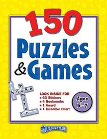 150 Puzzles & Games, Ages 5-7