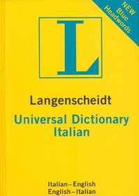 Langenscheidt Universal Dictionary Italian (Langenscheidt Universal Dictionaries (German))
