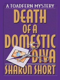 Death of a Domestic Diva (Stain Busting, Bk 1)(Large Print )