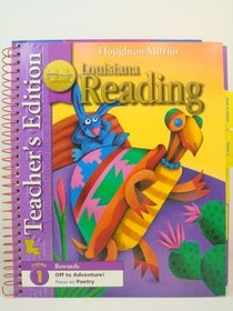 Teachers Edition Louisiana Reading Grade 3 (Theme 1 Off to Adventure)