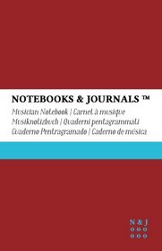 Cuaderno de Msica Notebooks & Journals, Large, Rojo, Tapa Blanda: (13.97 x 21.59 cm)(Cuaderno Pentagramado, Libreta Pentagrama, Bloc de Msica) (Spanish Edition)