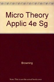 Micro Theory Applic 4e Sg