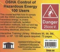 OSHA CONTROL (CD) (100 USERS) OF HAZARDOUS ENERGY