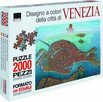 Puzzle--Map of Venice: 2000 pieces