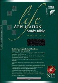 Life Application Study Bible NLT, Personal Size