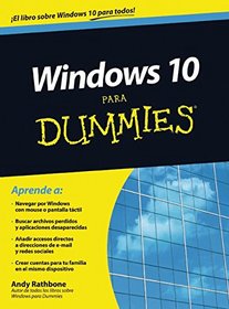 Windows 10 para dummies (Spanish Edition)