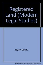 Registered land (Modern legal studies)