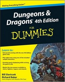 Dungeons and Dragons 4th Edition For Dummies (For Dummies (Sports & Hobbies))